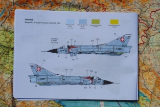 Italeri 2505 Dassault  Mirage IIIC